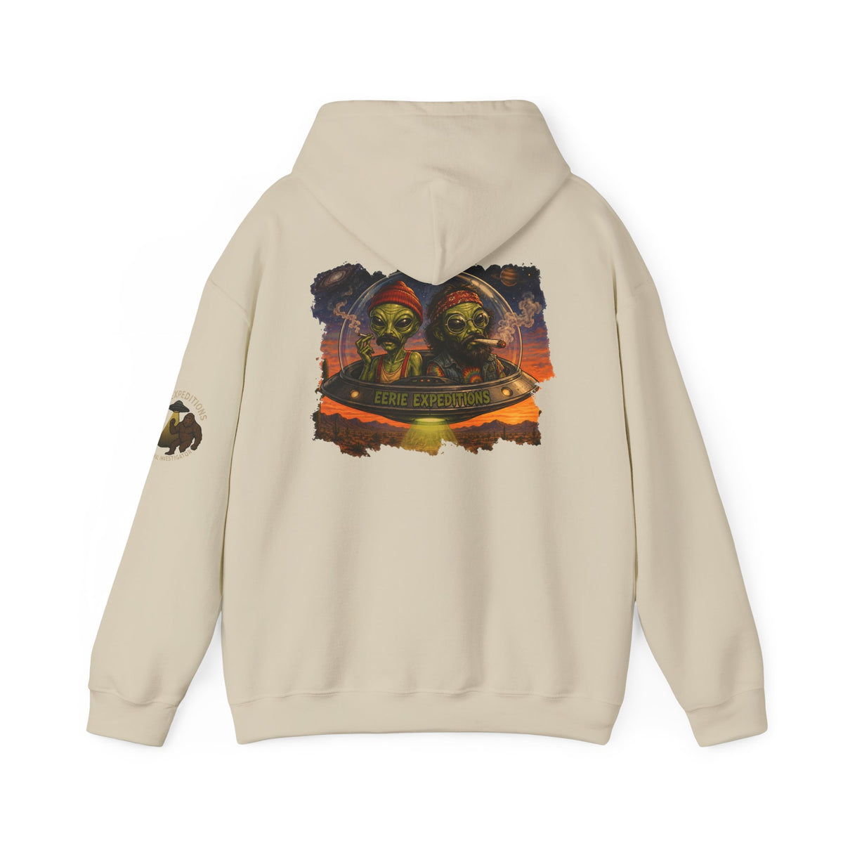 Hoodie — 'Til Kingdom Come' Gothic Pirate Skull Hoodie