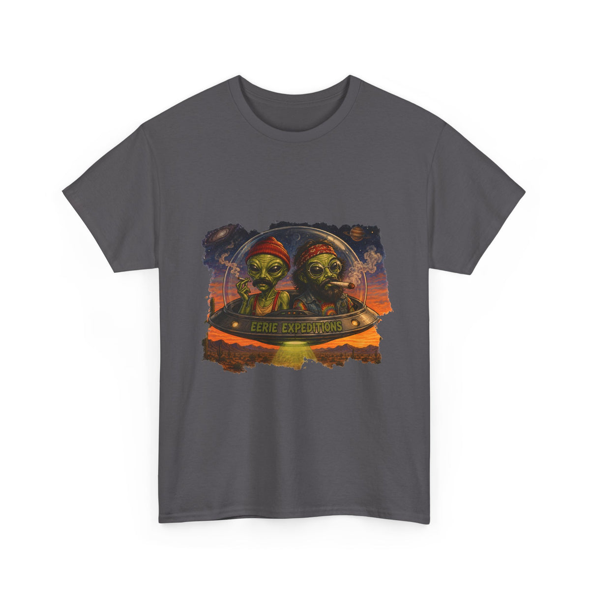 Alien Pirates Tee — "Crew of Chaos" Graphic Sci‑Fi Pirate T‑Shirt