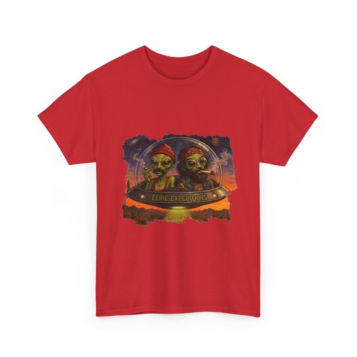 Alien Pirates Tee — "Crew of Chaos" Graphic Sci‑Fi Pirate T‑Shirt