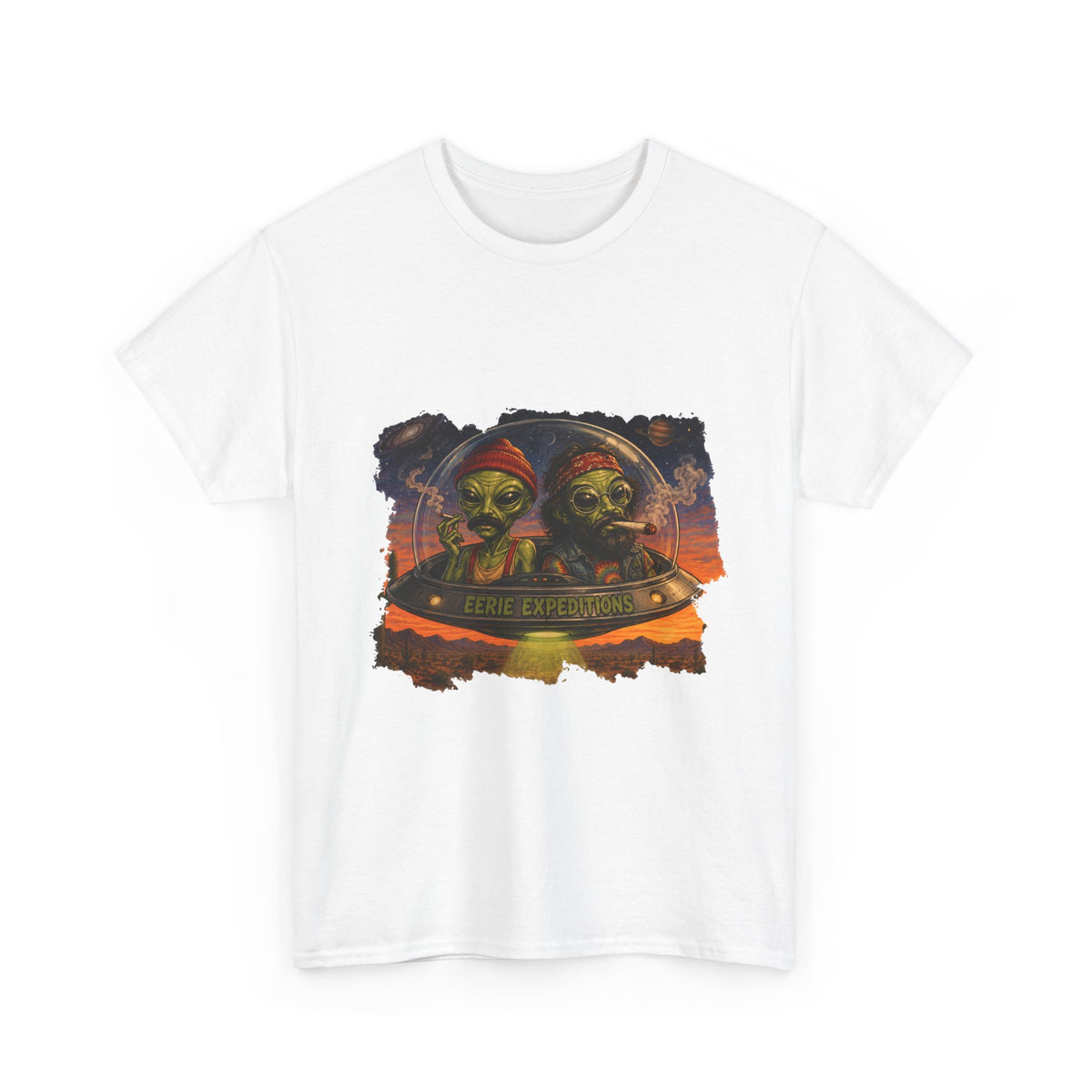 Alien Pirates Tee — "Crew of Chaos" Graphic Sci‑Fi Pirate T‑Shirt