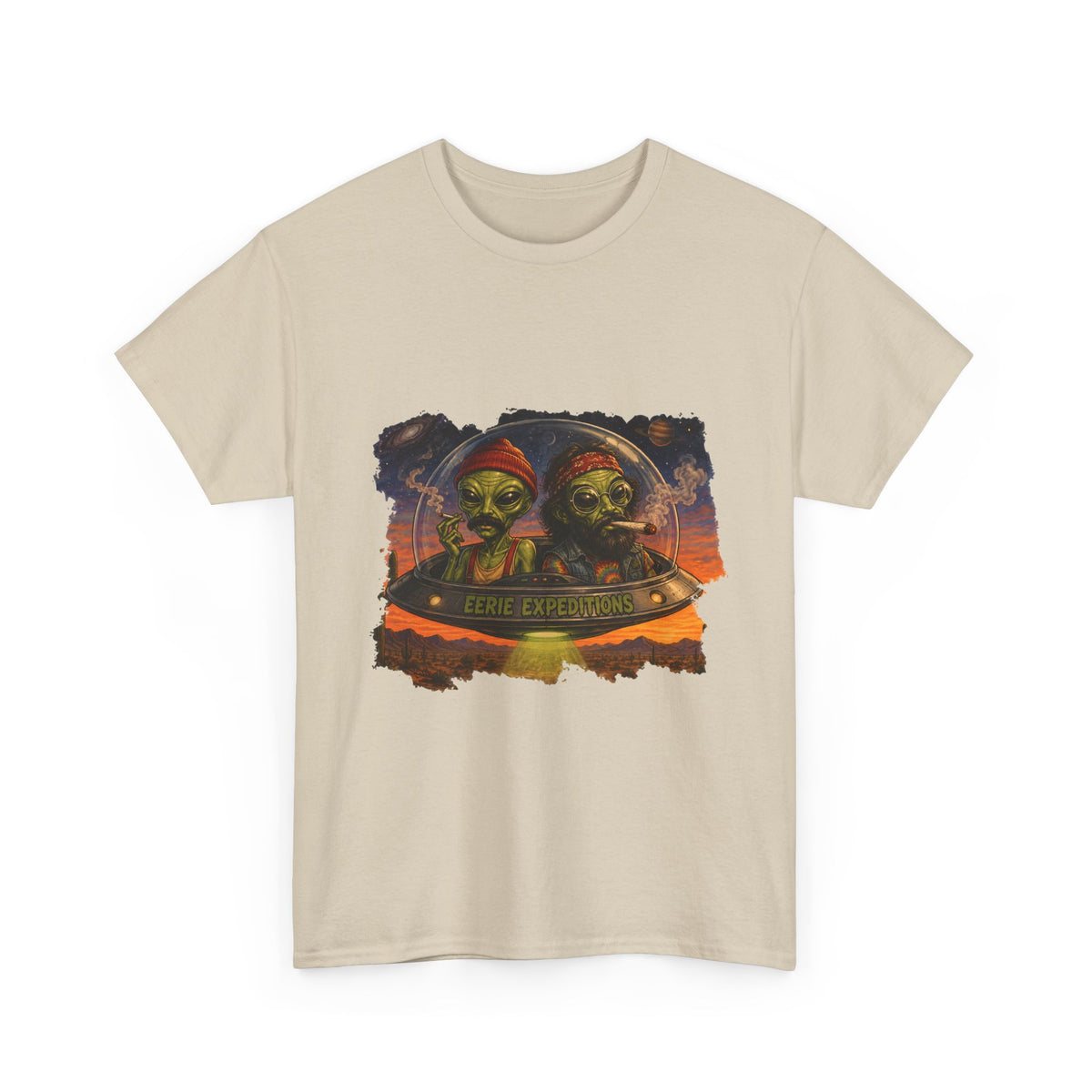 Alien Pirates Tee — "Crew of Chaos" Graphic Sci‑Fi Pirate T‑Shirt