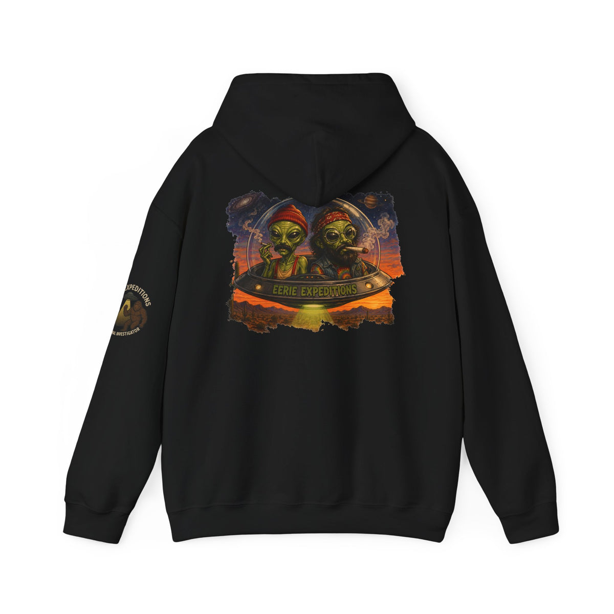 Hoodie — 'Til Kingdom Come' Gothic Pirate Skull Hoodie