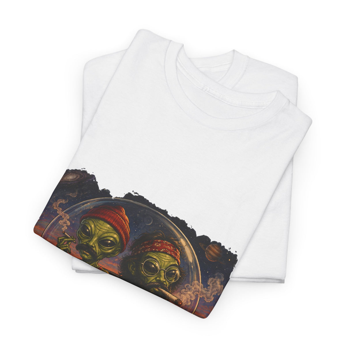 Alien Pirates Tee — "Crew of Chaos" Graphic Sci‑Fi Pirate T‑Shirt