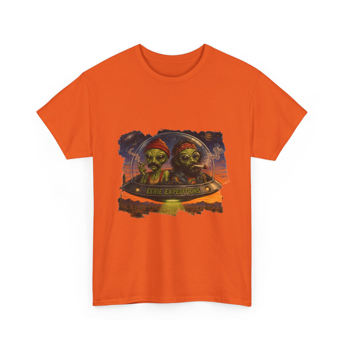 Alien Pirates Tee — "Crew of Chaos" Graphic Sci‑Fi Pirate T‑Shirt