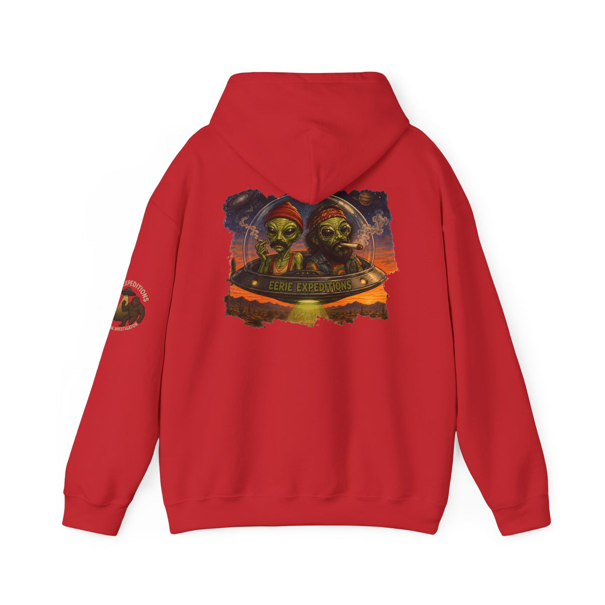 Hoodie — 'Til Kingdom Come' Gothic Pirate Skull Hoodie
