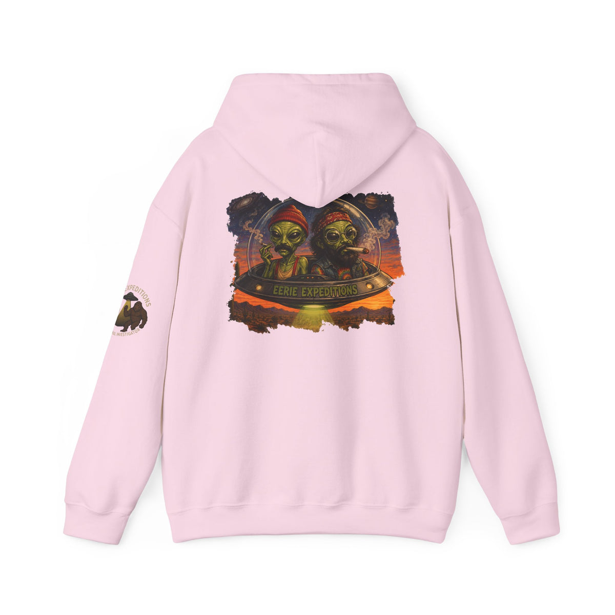 Hoodie — 'Til Kingdom Come' Gothic Pirate Skull Hoodie