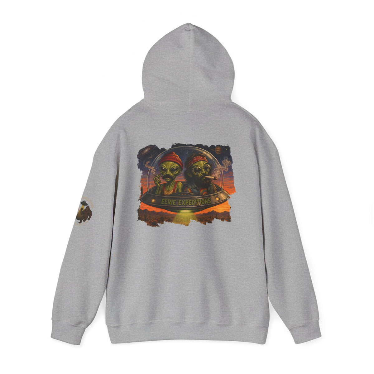 Hoodie — 'Til Kingdom Come' Gothic Pirate Skull Hoodie