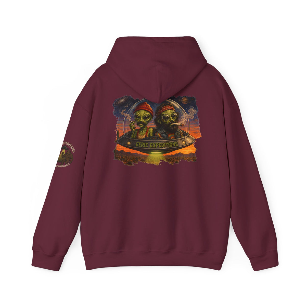 Hoodie — 'Til Kingdom Come' Gothic Pirate Skull Hoodie