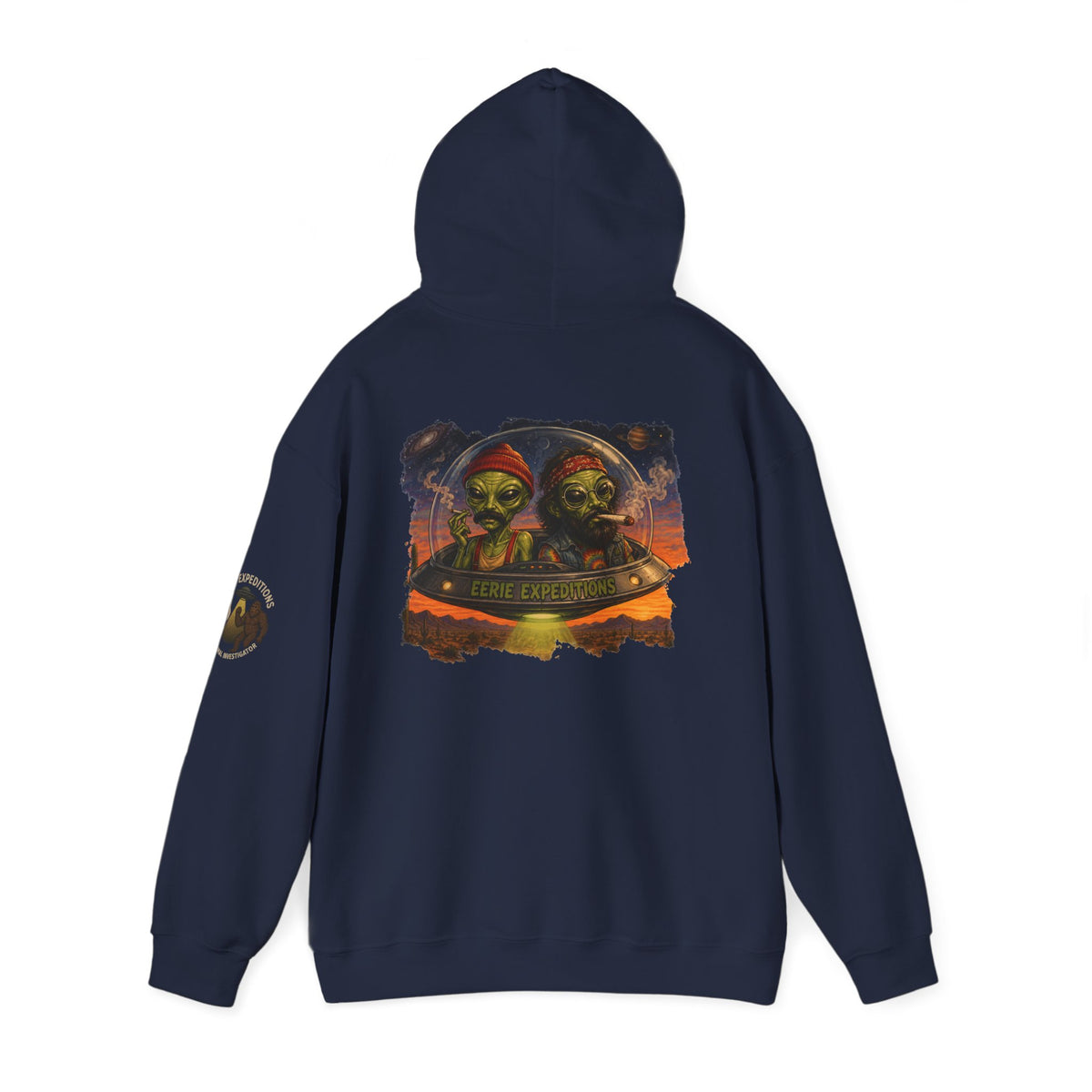 Hoodie — 'Til Kingdom Come' Gothic Pirate Skull Hoodie