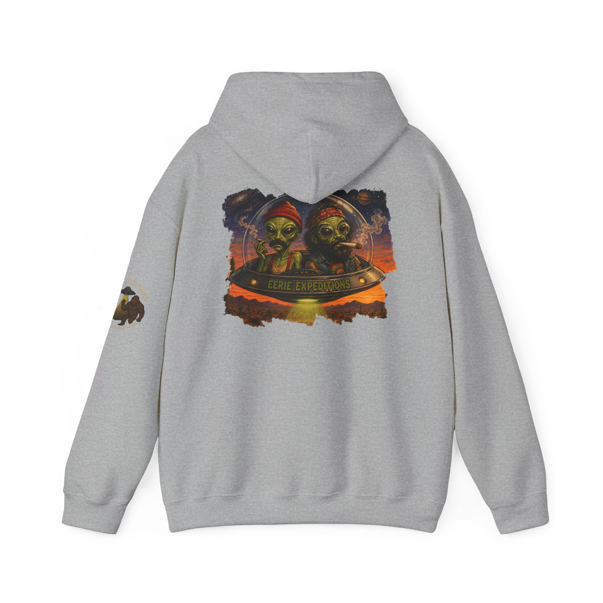 Hoodie — 'Til Kingdom Come' Gothic Pirate Skull Hoodie