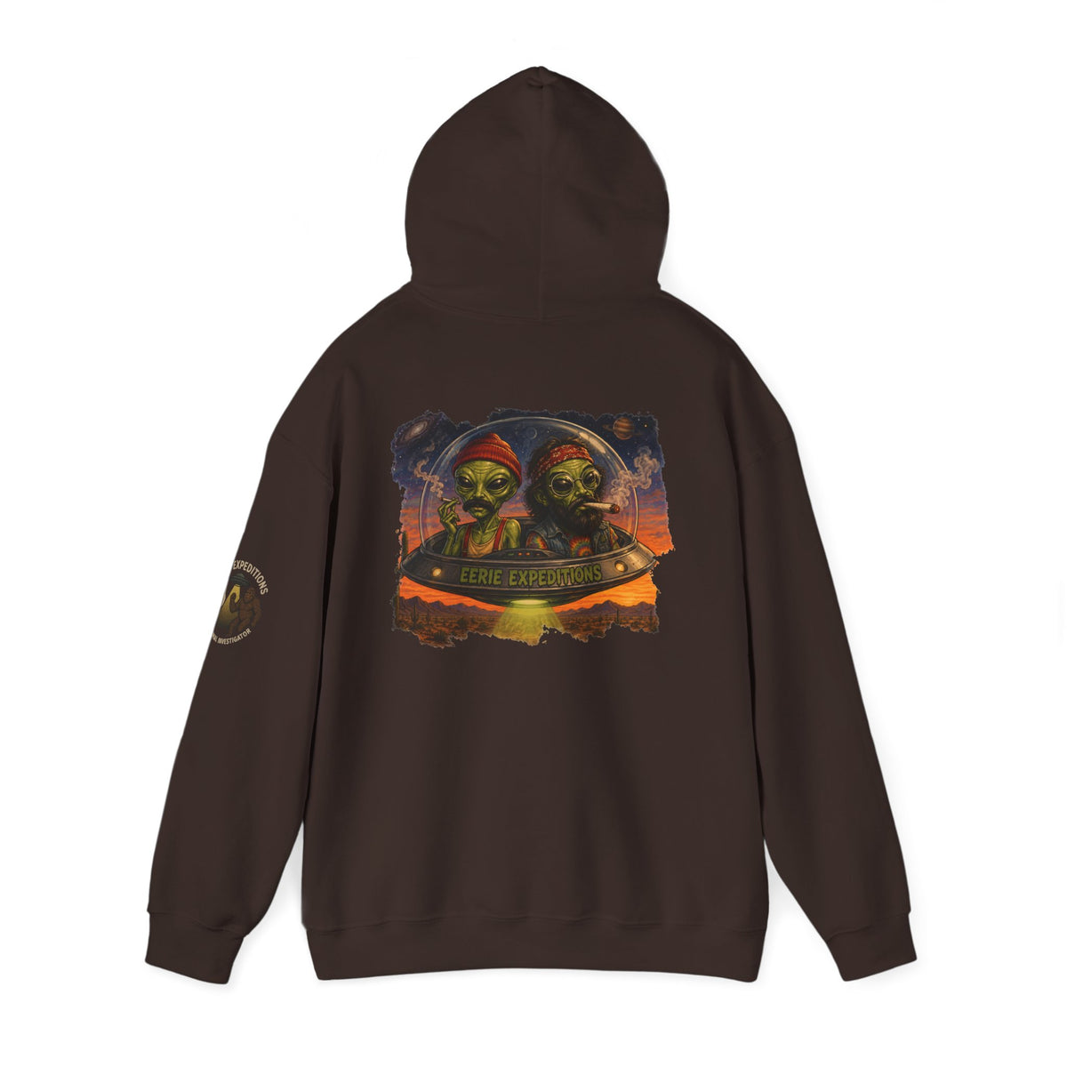 Hoodie — 'Til Kingdom Come' Gothic Pirate Skull Hoodie