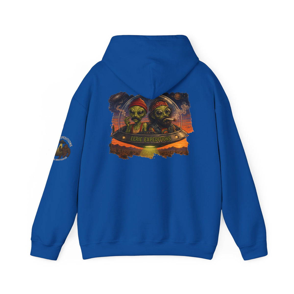 Hoodie — 'Til Kingdom Come' Gothic Pirate Skull Hoodie