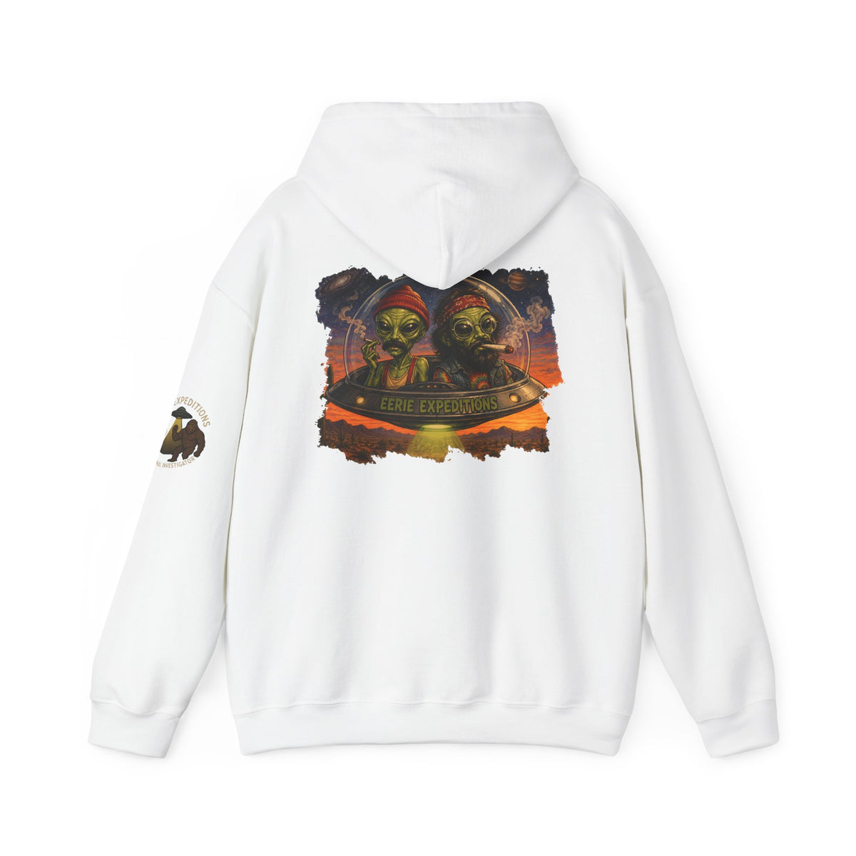 Hoodie — 'Til Kingdom Come' Gothic Pirate Skull Hoodie