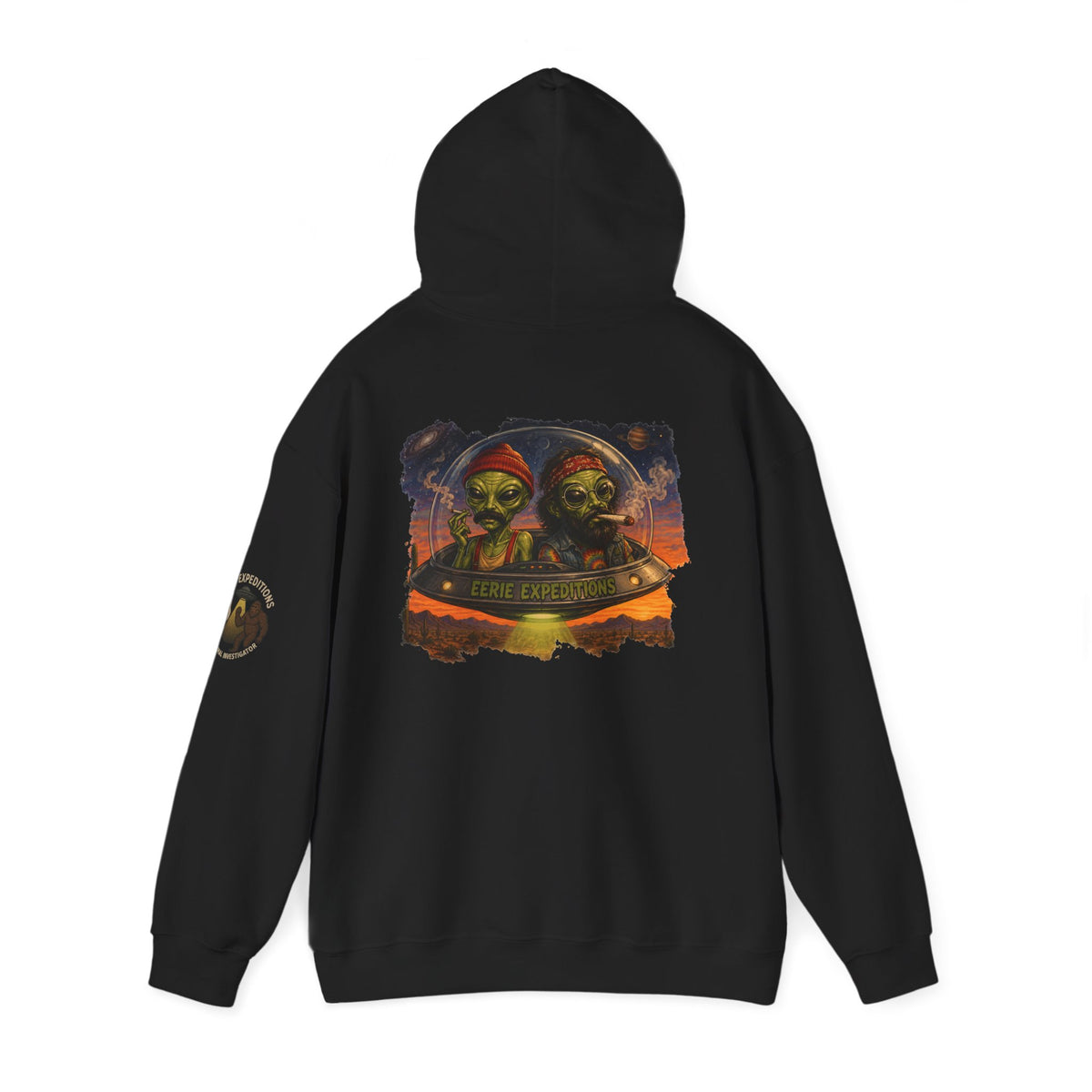 Hoodie — 'Til Kingdom Come' Gothic Pirate Skull Hoodie