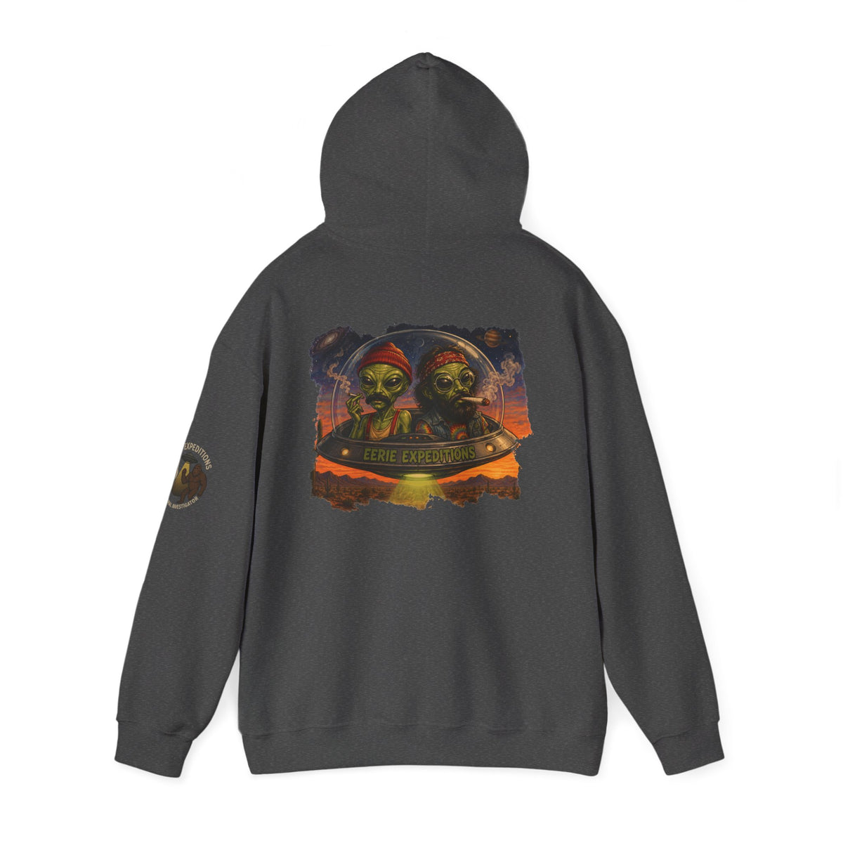 Hoodie — 'Til Kingdom Come' Gothic Pirate Skull Hoodie