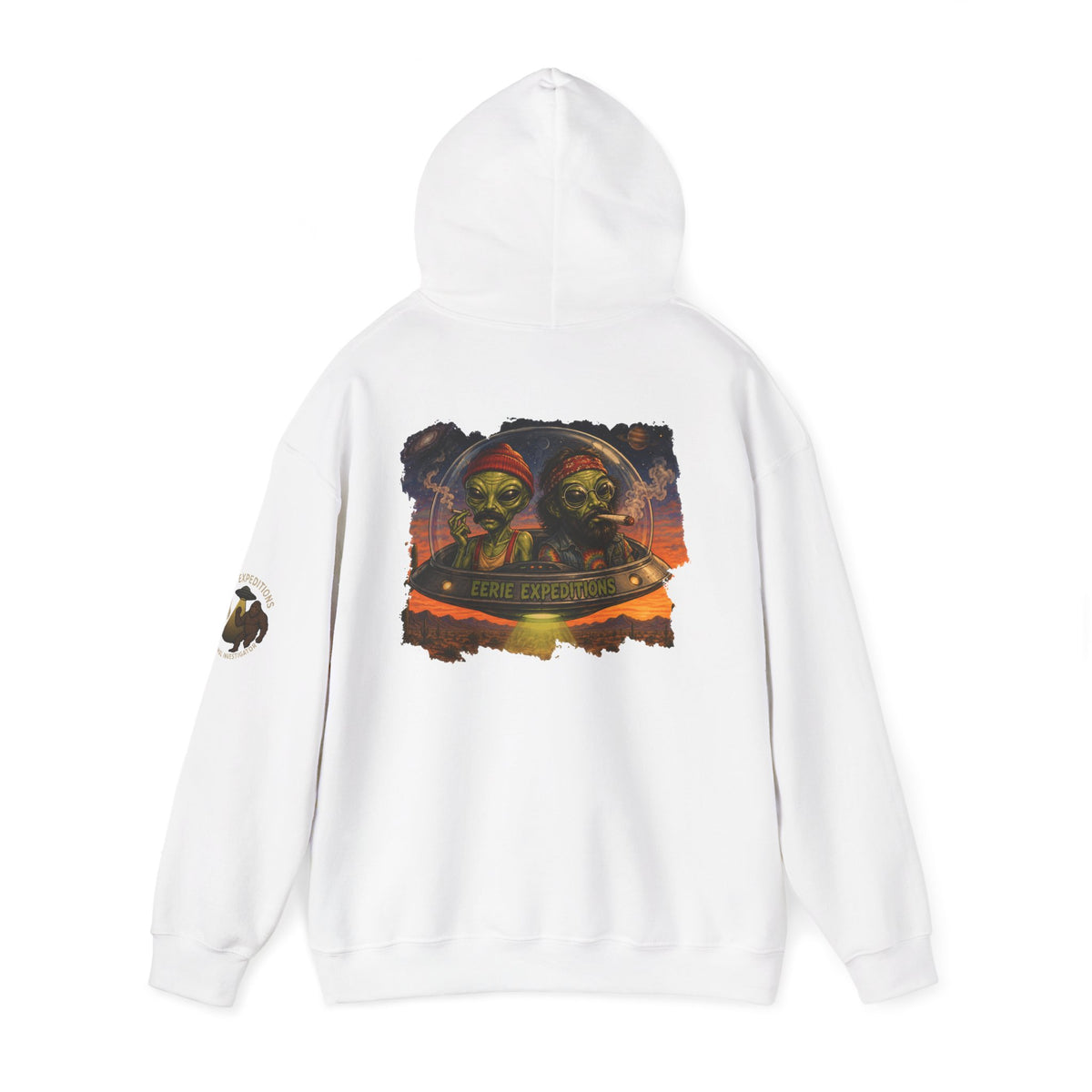 Hoodie — 'Til Kingdom Come' Gothic Pirate Skull Hoodie