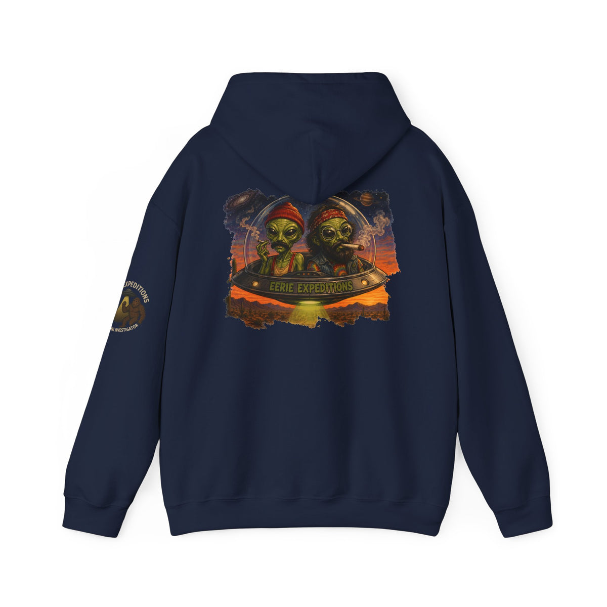 Hoodie — 'Til Kingdom Come' Gothic Pirate Skull Hoodie