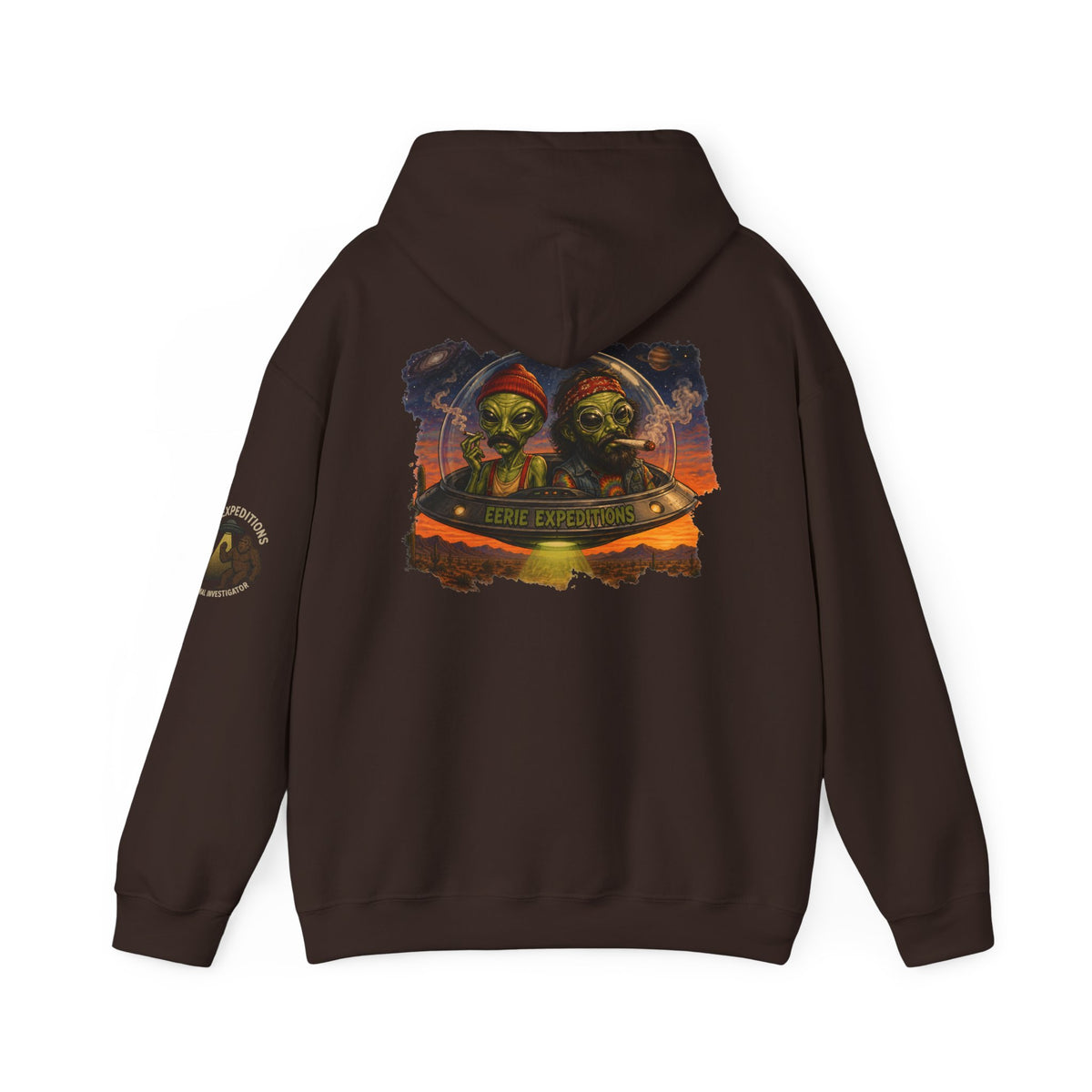Hoodie — 'Til Kingdom Come' Gothic Pirate Skull Hoodie