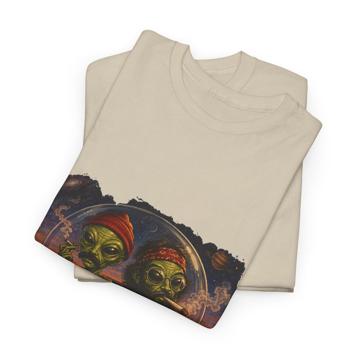 Alien Pirates Tee — "Crew of Chaos" Graphic Sci‑Fi Pirate T‑Shirt