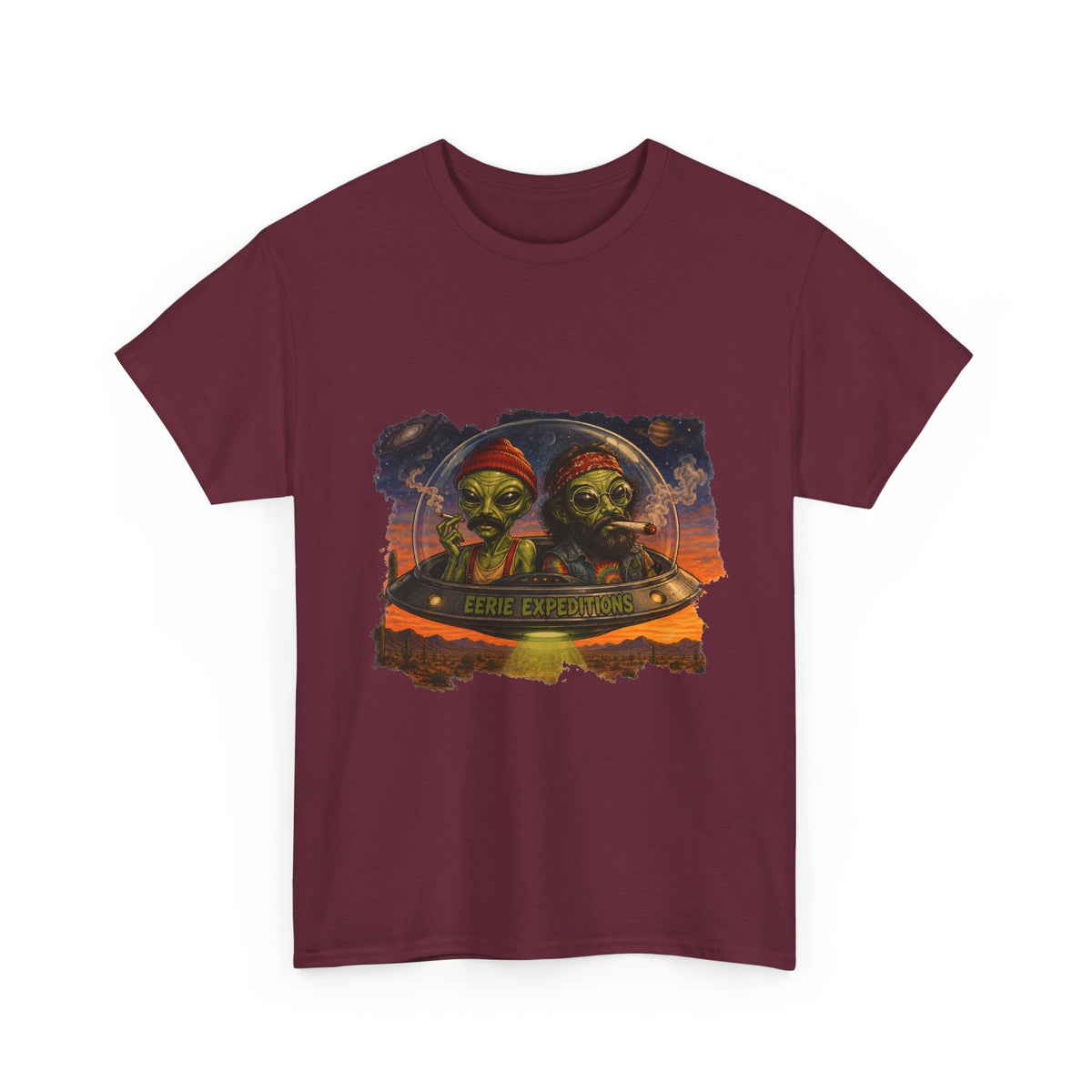 Alien Pirates Tee — "Crew of Chaos" Graphic Sci‑Fi Pirate T‑Shirt