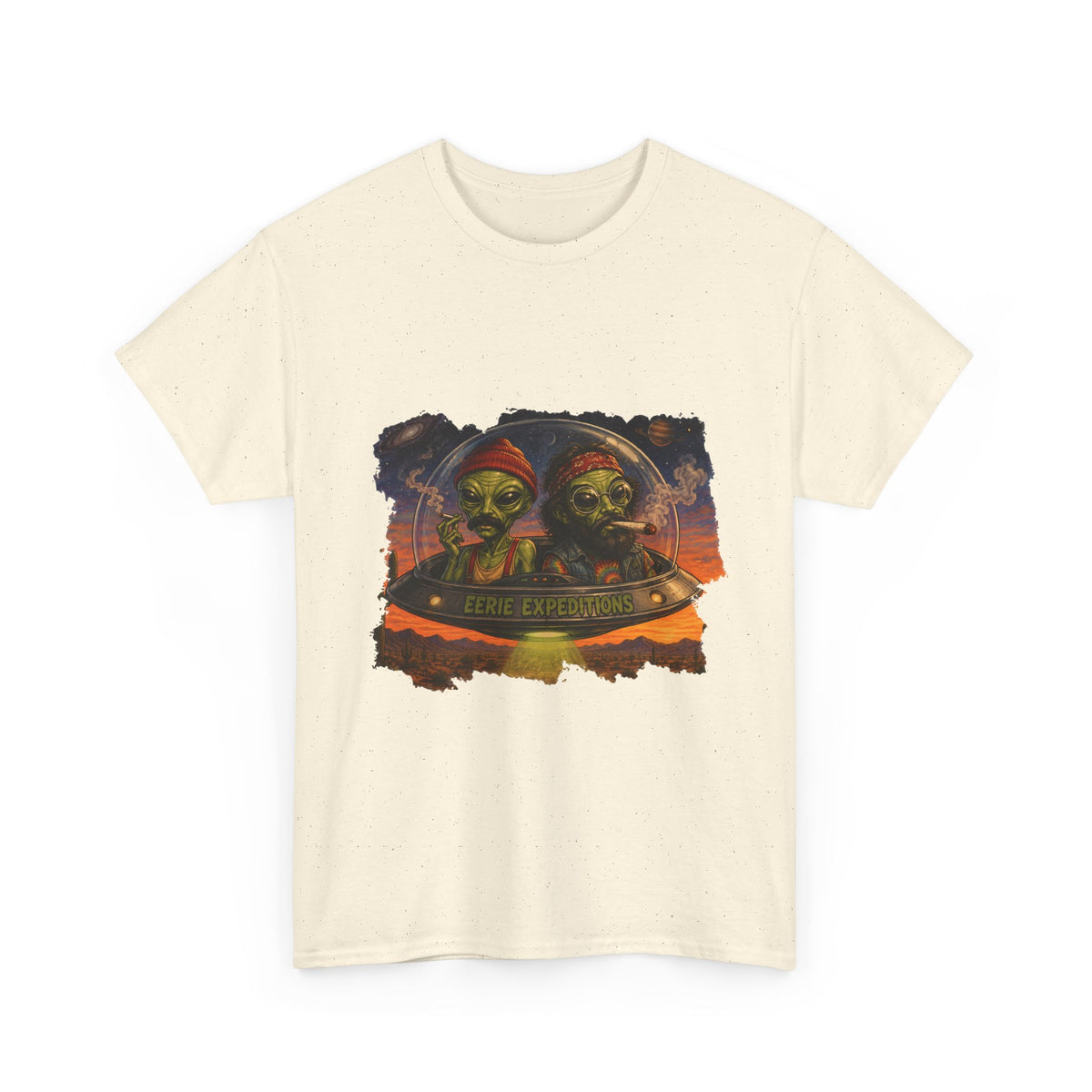 Alien Pirates Tee — "Crew of Chaos" Graphic Sci‑Fi Pirate T‑Shirt