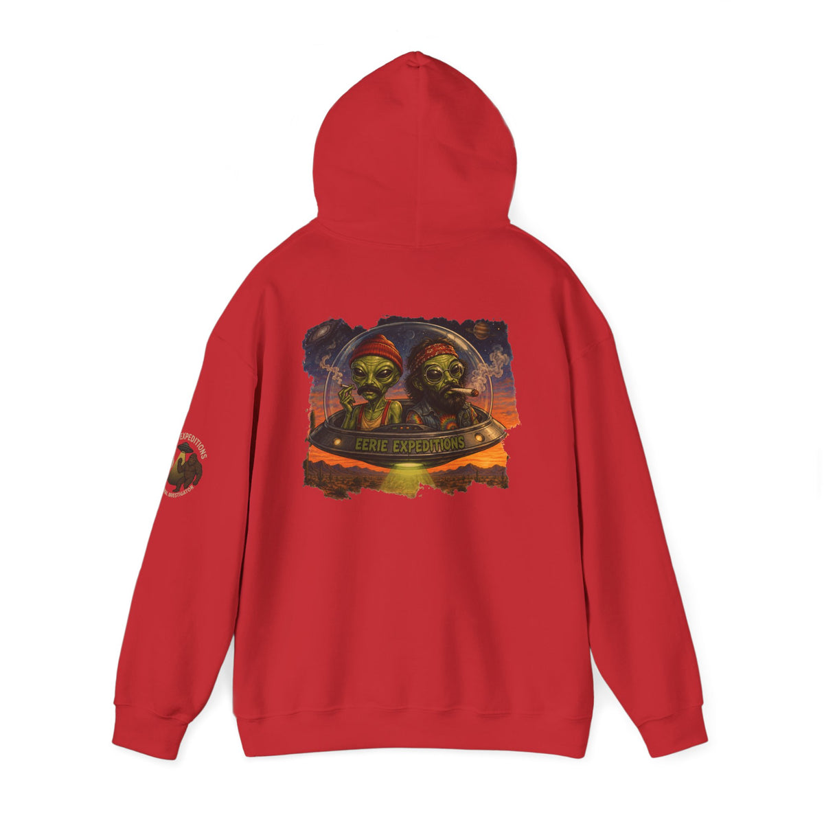 Hoodie — 'Til Kingdom Come' Gothic Pirate Skull Hoodie