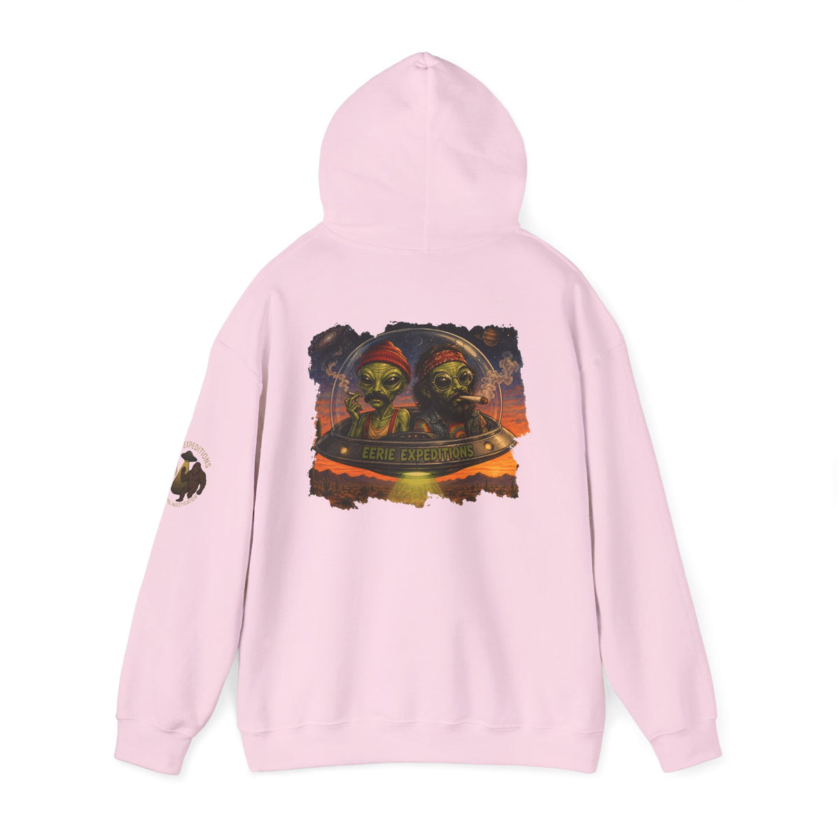 Hoodie — 'Til Kingdom Come' Gothic Pirate Skull Hoodie