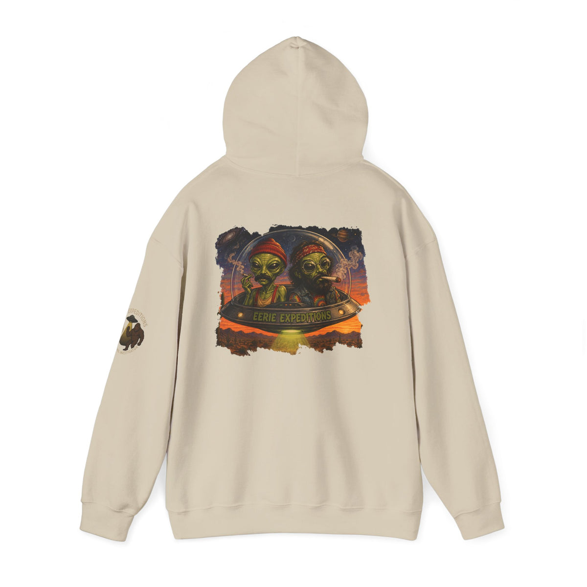 Hoodie — 'Til Kingdom Come' Gothic Pirate Skull Hoodie