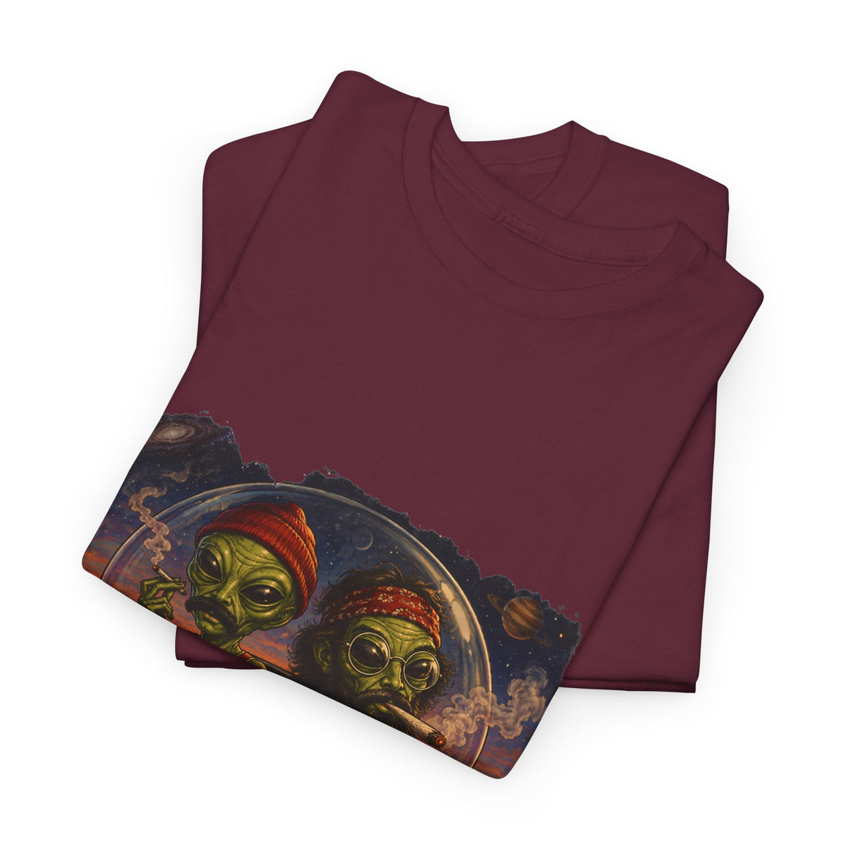 Alien Pirates Tee — "Crew of Chaos" Graphic Sci‑Fi Pirate T‑Shirt