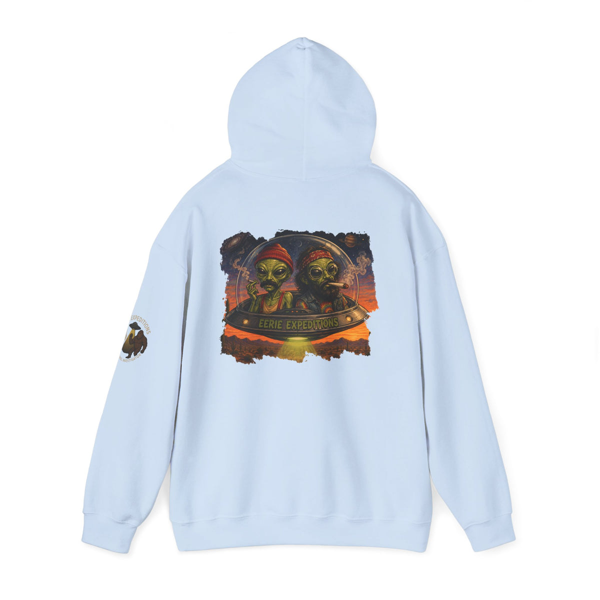 Hoodie — 'Til Kingdom Come' Gothic Pirate Skull Hoodie